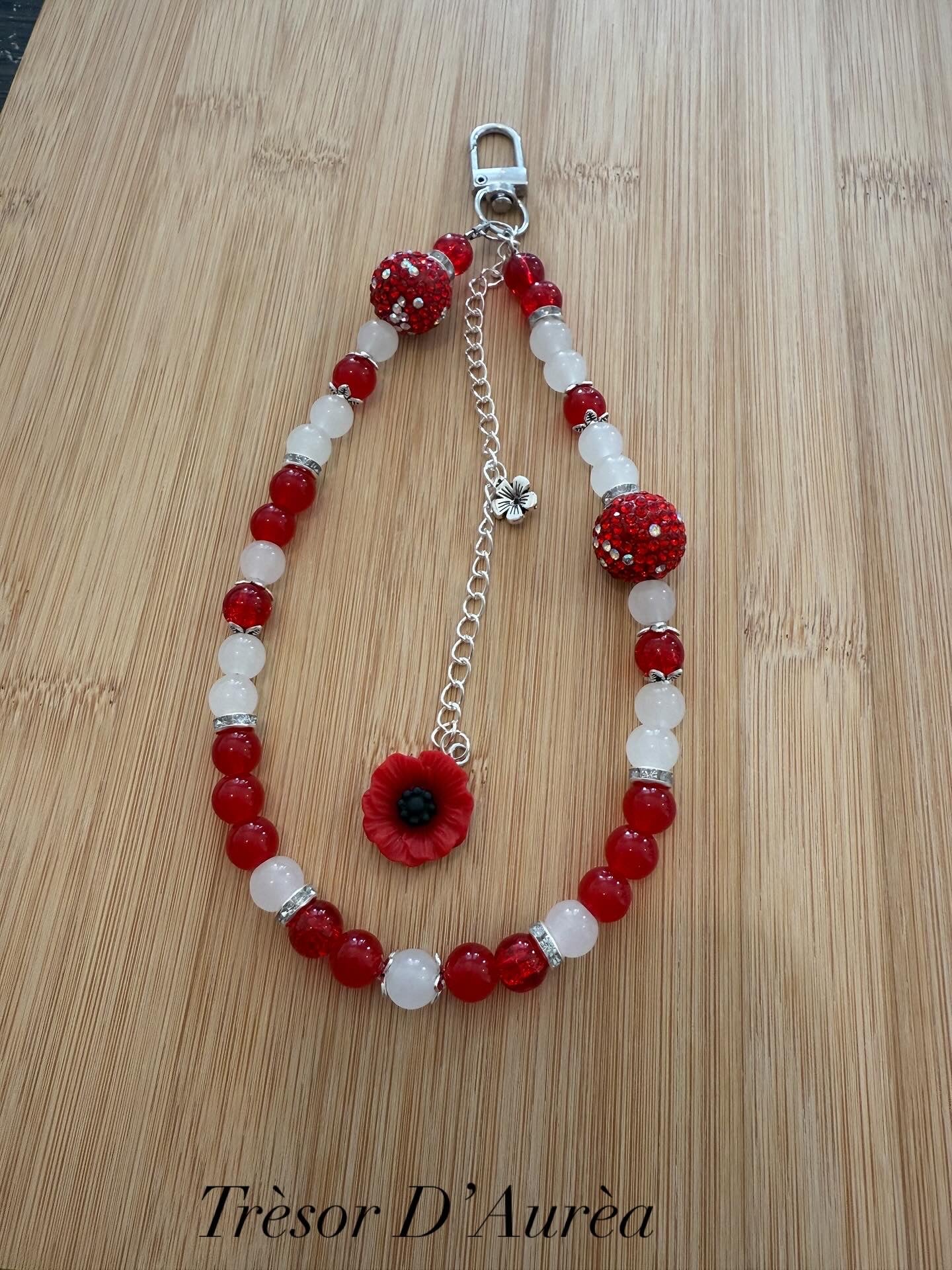 Bijoux de téléphone Camélia